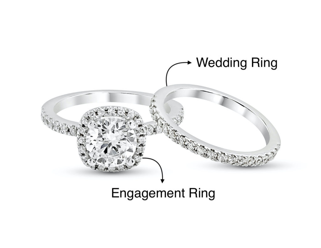 Engagement Ring Vs Wedding Ring What Is The Difference Donj Jewellery 4956