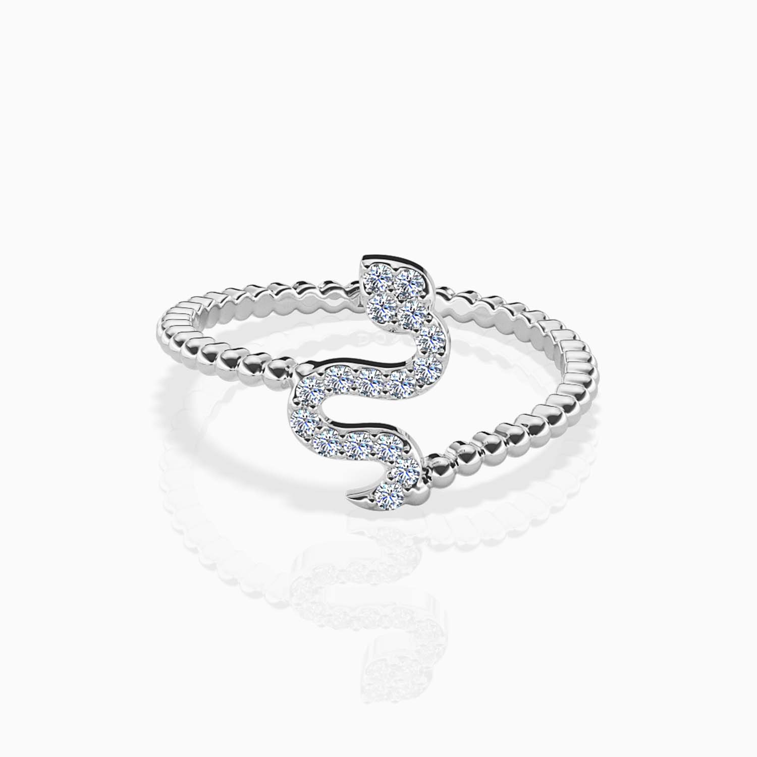 Size 5 pave stone snake ring | Snake ring, Pandora charm bracelet, Jewelry