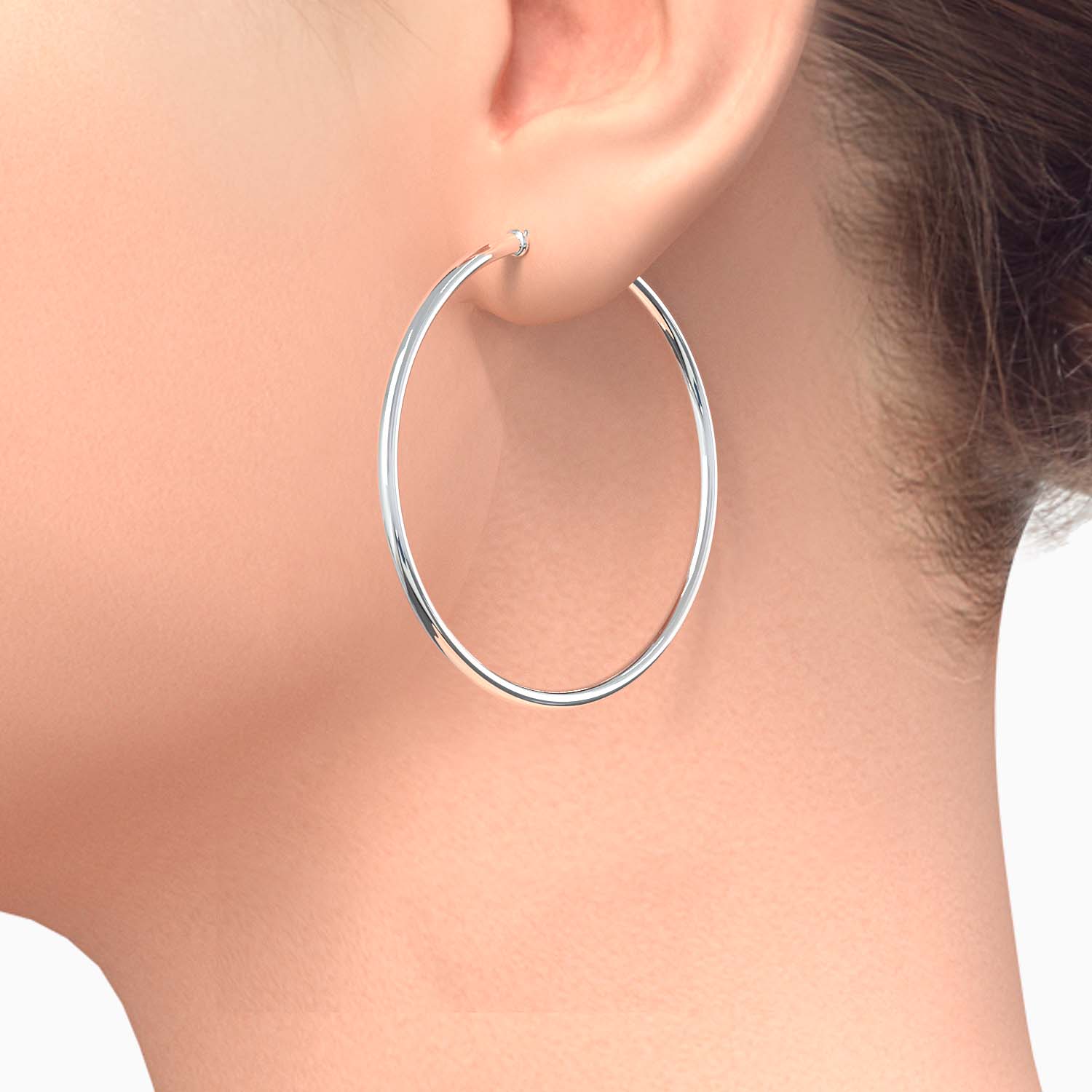 Big Hoop Earrings - Donj Jewellery