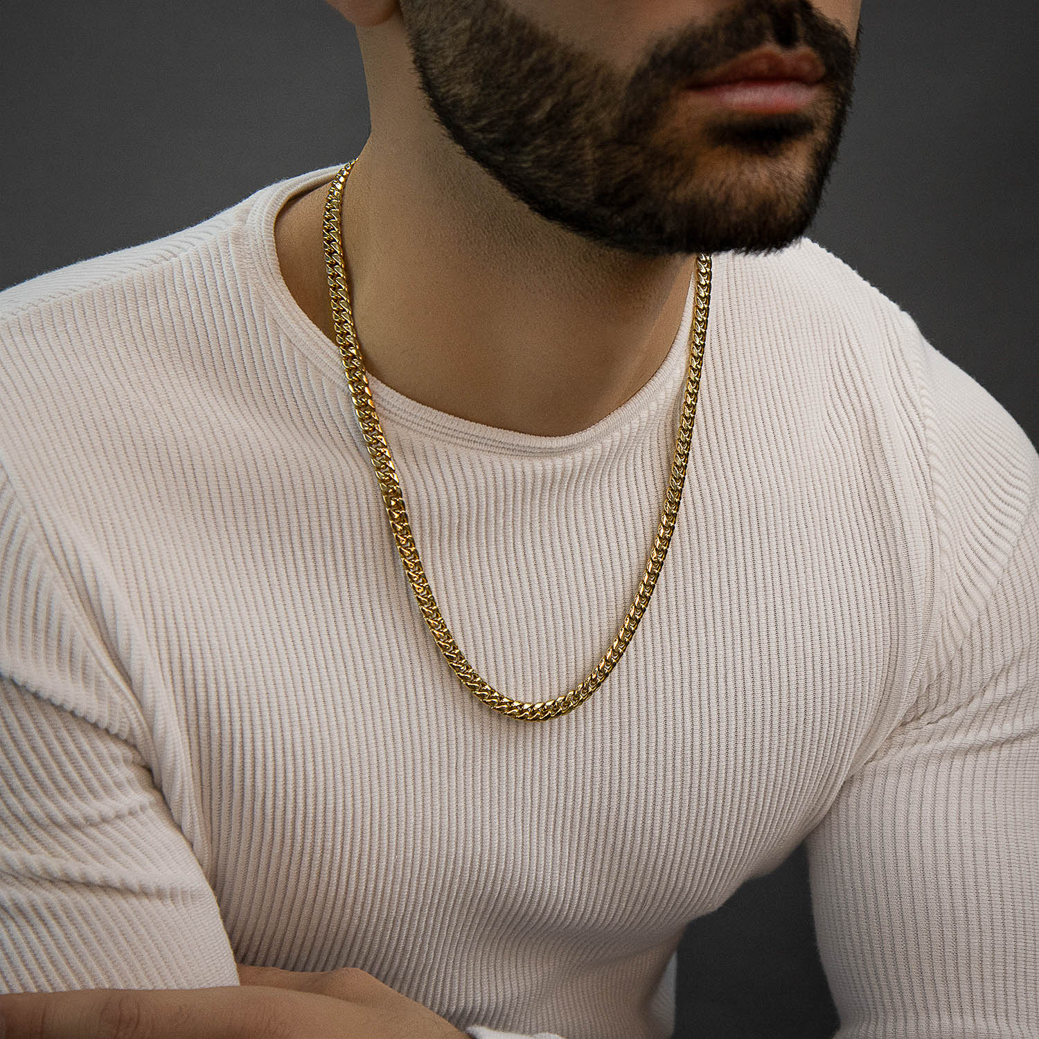 Solid Large Miami Cuban Link Chains (7mm, 8mm) - Donj Jewellery